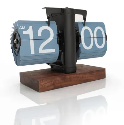 Productafbeelding van Solidchoice - Retro Flip Klok met Mechanische Digitale Weergave