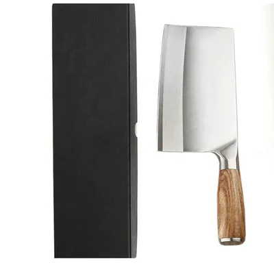 Obrázek produktu pro Řeznický nůž a sekáček Délka čepele 18 cm Ostrý univerzální nůž pro domácnost i profesionální kuchyni