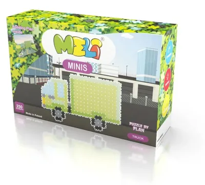 Productafbeelding van Meli Minis Vrachtwagen 250 – Een creatieve constructieset voor jonge vrachtwagenfans
