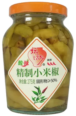 Produktbild von Tantanxiang Grüne Chilis eingelegt 275g