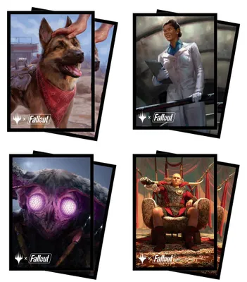 Produktbild von 100 Ultra Pro MtG Magic Sleeves - Universes Beyond: Fallout (66x91mm)