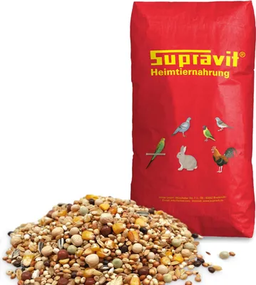 Produktbild von Supravit Super Reise Taubenfutter 25kg | Futter für Tauben in der Reisezeit | energiereiche Körnermischung für alle Rassen