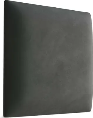 Immagine prodotto di Muralo Pannello imbottito WALL Cuscini Testata del letto Pannello a muro Magic Velvet Graphite 50 cm x 50 cm