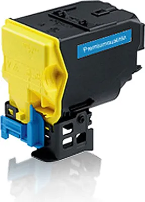 Produktbild von 1x kompatible Tonerkartusche für Konica Minolta BizhubC35 BizhubC35P TNP22Y Yellow Gelb Y