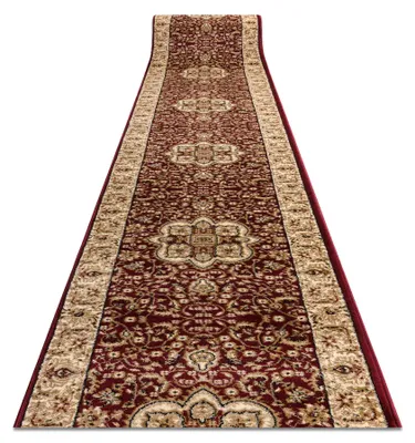 Image de Tapis de couloir HEAT-SET ROYAL AGY 0521 bordeaux 90 cm rouge 90x280 cm