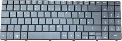 Obrázok produktu pre GERMAN - Čierna klávesnica verzia 1 kompatibilná s Packard Bell EasyNote TJ71, DT85