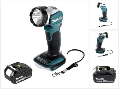 Produktbild von Makita DML 802 G1 Akku Lampe für 14,4 und 18 V Akku + 1x Akku 6,0 Ah - ohne Ladegerät