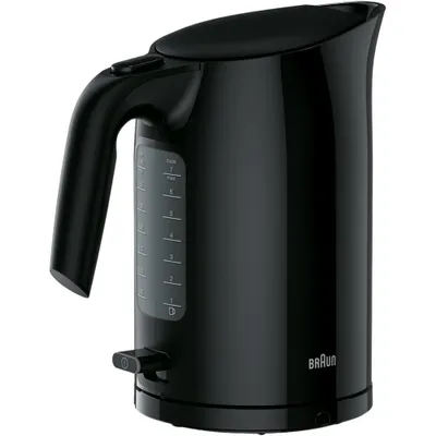 Obrázek produktu pro Braun WK 3110 BK, 1,7 l, 3000 W, Černá, Indikátor úrovně vody, Bezkabelový