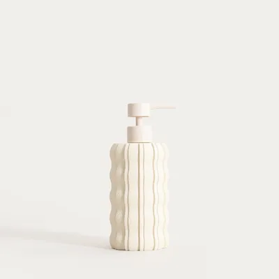 Produktbild von HOMLA LUVIA Spender beige 7,5x19 cm