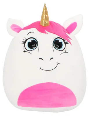 Produktbild von Großes weiches Einhorn Squishy Spielzeug zum Drücken und Stressabbau, 22 cm