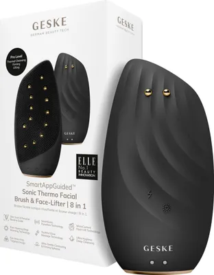 Obrázek produktu pro Sonic Thermo Facial Brush & Face-Lifter 8in1 Geske with APP (gray)