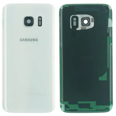 Produktbild von Samsung Galaxy S7 (SM-G930F) Backcover + Kameraglas + Kleber, Weiß