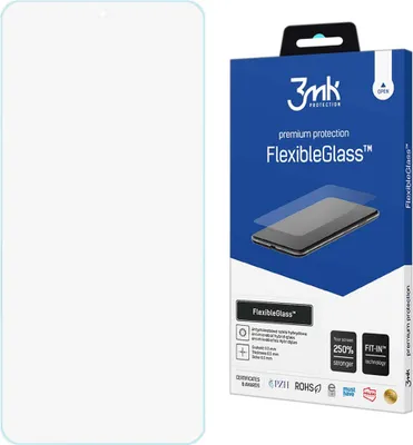 Produktbild von 3mk Display Hybridglas FlexibleGlass für Motorola Moto G75 0,3mm 7H