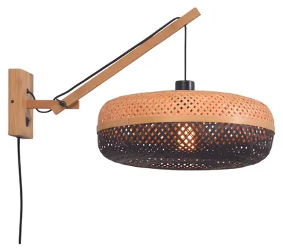Obrázek produktu pro GOOD&MOJO - Nástěnná lampa Palawan - Bambus - 55x40x45cm