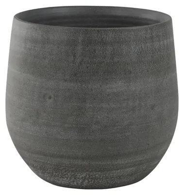 Produktbild von Steege Pflanzentopf/Blumentopf - Keramik - grau - 26 x 26 cm