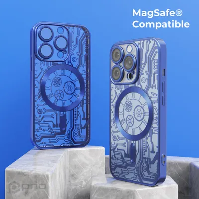 Immagine prodotto di prio elegante custodia MAG per iPhone 12 Pro Max blu