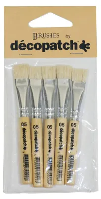 Produktbild von Décopatch PACKPC05O, Bürstenset, Flachpinsel