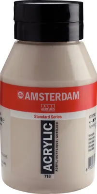 Produktbild von Amsterdam Standard Series Acrylfarbe Flasche 1000 ml Warmgrau 718
