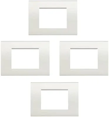 Immagine prodotto di Bticino Placca Living Light Tecnopolimero 3 Posti Multipack da 4 Pezzi