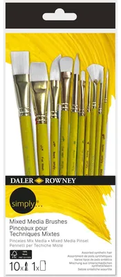 Zdjęcie produktu dla Daler Rowney Simply Zestaw pędzli 10 szt.