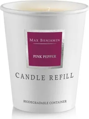 Zdjęcie produktu dla Max Benjamin Pink Pepper Candle Refill Max Benjamin