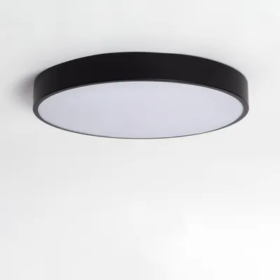 Produktbild von LED-Deckenleuchte 30W Rund Metall Ø400mm CCT Wählbar Hidria Schwarz