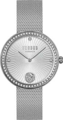 Produktbild von Versus by Versace Damen Uhr Armbanduhr LEA CRYSTAL VSPEN2821 Edelstahl