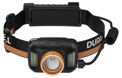 Produktbild von Duracell DH1500R Stirnlampe 1500 Lumen 1x18650 Akku wiederaufladbar