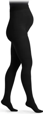 Produktbild von Schwangerschaftss. MAGIC A-T/U g. FS KKL2 large PL. n. bl. Kompressionsschwangerschaftsstrumpfhose