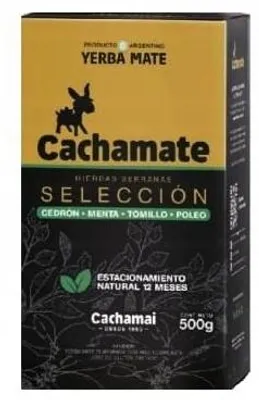 Zdjęcie produktu dla Yerba Mate Cachamate PREMIUM Hierbas Serranas Seleccion Especial 500g