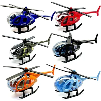 Produktbild von Miniatur-Flugzeug-Modellset – 6 Stück