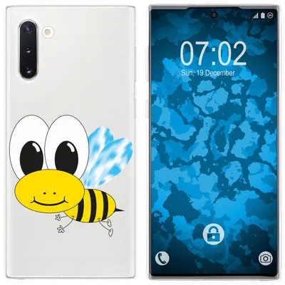 Produktbild von PhoneNatic Case kompatibel mit Samsung Galaxy Note 10 Silikon-Hülle Cutiemals M1