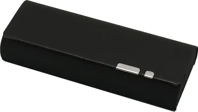 Produktbild von INF Brillenetui aus Kunstleder Schwarz