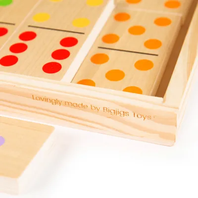 Obrázok produktu pre Bigjigs Toys Veľké drevené domino