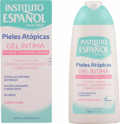 Produktbild von Instituto Español 8411047105269, Intim-Gel, Weiblich, 300 ml, Flasche, Aqua (water), Disodium cocoamphodiacetate, Peg-7 glyceryl cocoate, Peg-200 hydrogenated glyceryl..., Box