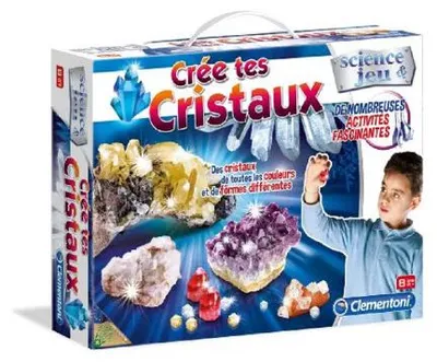 Image de Coffret scientifique Crée tes Cristaux Clementoni