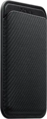 Immagine prodotto di Pitaka Woven Wallet Portafoglio magnetico Magsafe per telefono Nero e Grigio
