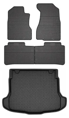 Immagine prodotto di Tappetini gomma SolidPRO + bagagliaio per Honda CR-V III 2006-2011 5 pezzi