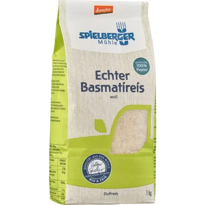 Produktbild von Echter Basmatireis weiß 1kg