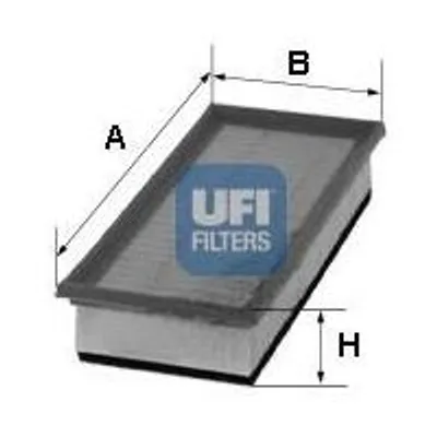 Produktbild von Luftfilter UFI 30.291.00 für CITROËN C5 III Kombi (RW) Filtereinsatz