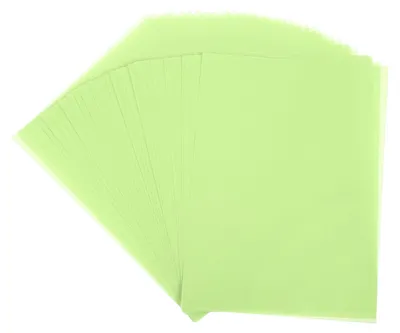 Vellumpapier 27,9x21,6 cm, 36 Blatt, 100 g, lichtgrün