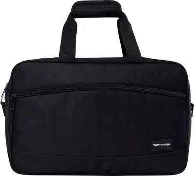 Produktbild von WINGS Handgepäck Reise-Tasche, schwarz, 20L, 40x20x25cm, Polyester