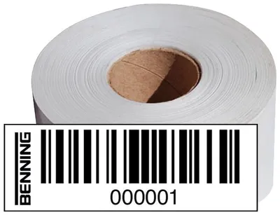 Produktbild von Benning 756303 Barcodeetiketten 1 St.