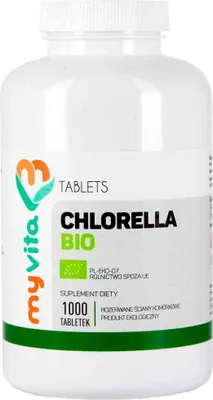 Produktbild von Myvita Organic Chlorella Tablets 1000Superfood Tablets