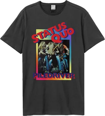 Produktbild von Amplified - "Piledriver" T-Shirt für Herren/Damen Uni GD2287 (XS) (Holzkohle)