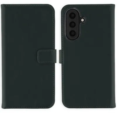 Produktbild von Selencia Echtleder Klapphülle Samsung Galaxy A57 (5G) - Grün