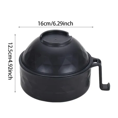 Obrázok produktu pre 6 ks mikrovlnná rúra Ramen Cooker Ramen Bowl Set Instant Noodle Bowl Bambusová miska z vlákien Sada riadu na polievku pre dievčatá a chlapcov
