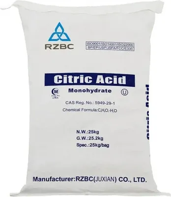 Produktbild von Zitronensäure Sack 25 kg Monohydrat E330 Lebensmittelqualität