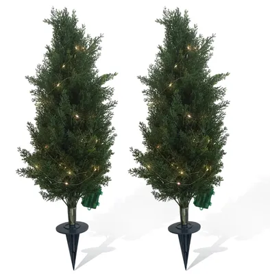 Image de Arbre taillé en forme, plante artificielle, décoration résistante aux UV, 70 cm