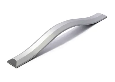 Obrázek produktu pro Rujzdesign nábytková úchytka 631.22 B - povrch: hliník broušený, rozteč: 288 mm